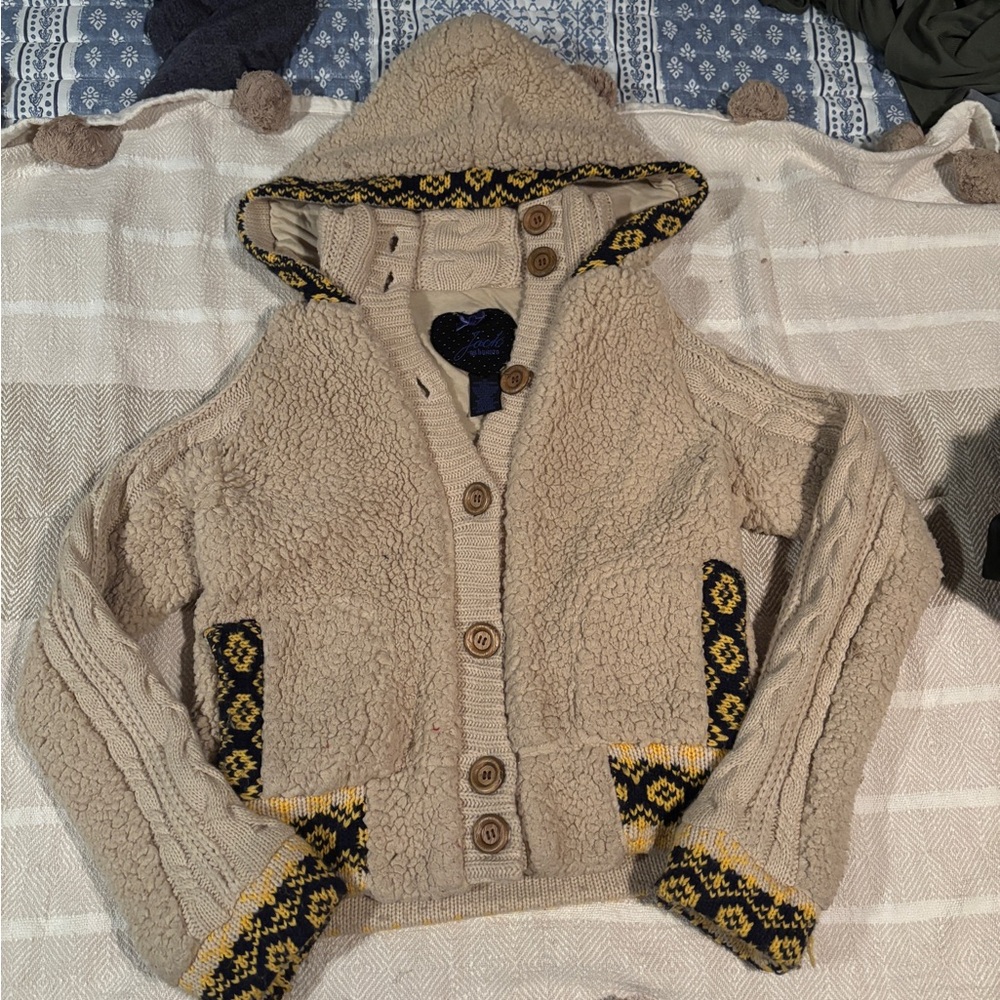 Jack by BB Dakota Cream Knit Cardigan